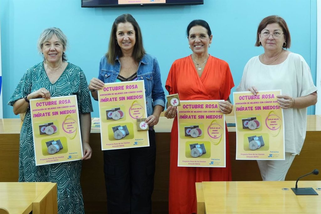 Presentación del octubre rosa contra el cáncer de mama