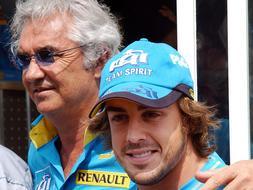 Briatore da un 60% de opciones a la vuelta de Alonso a Renault