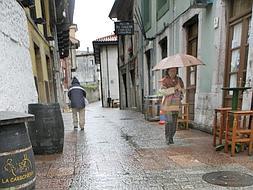 Lluvias dbiles y poca nieve