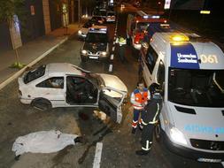 Fallecen 20 personas en las carreteras espaolas el fin de semana, una menos que en 2007