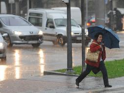 El fro y la lluvia se instalan en la provincia