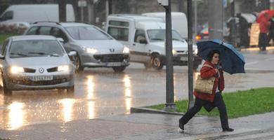 El fro y la lluvia se instalan en la provincia