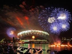 Nueva Zelanda, Australia y Singapur, los primeros en darle la bienvenida al 2009