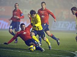 Messi evita la campanada en el Reyno de Navarra