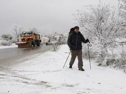 El fro y la nieve mantienen 24 provincias en alerta y otras 13 continuarn maana en riesgo