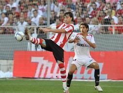 Sevilla y Athletic se miden en Pizjun en el partido de ida de las semifinales