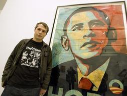 El 'grafitero' de Obama, detenido por firmar en la calle