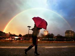 Las lluvias 'regarn' la mitad norte el Jueves Santo