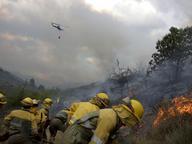 Fallece un conductor en las labores de extincin de un incendio en Teruel