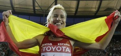 Marta Domnguez da a Espaa el primer oro