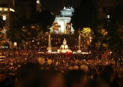 La Noche en Blanco madrilea regala un espectculo marcado por la austeridad