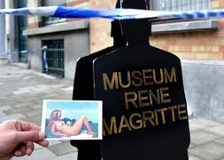 Roban un cuadro de Magritte a plena luz del da en Bruselas