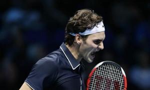 Un Federer de menos a ms vence a un Fernando Verdasco que le plant cara