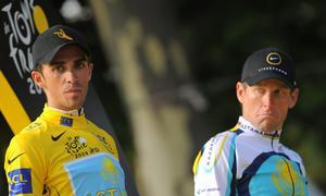 Armstrong reconoce su mala relacin con Contador