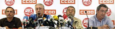 CCOO y UGT confan en que el Gobierno rectifique su postura en la reforma de las pensiones