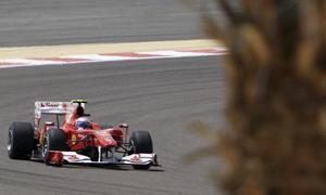 Alonso obtiene el mejor tiempo en la ltima sesin de entrenamientos libres