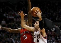 Rudy Fernndez doblega a Caldern y los Blazers agravan la crisis de los Raptors