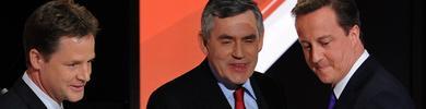 Gordon Brown se hunde en un debate que deja ms abierta que nunca la carrera electoral britnica 