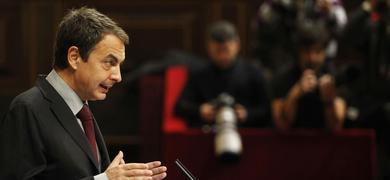 Zapatero defiende en el Congreso el plan de ajuste del Gobierno