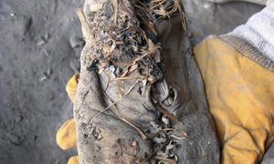 Encuentran en Armenia un zapato de cuero de hace 5.500 aos, el ms viejo del mundo