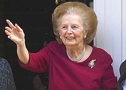 Margaret Thatcher abandona el hospital