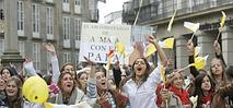 El primer Papa peregrino pide una reevangelizacin de Espaa tras ganar el jubileo en Santiago