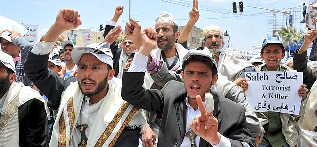 Las protestas contra el rgimen yemen se cobran otras dos vidas 