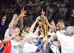 Los Mavericks se coronan nuevos campeones de la NBA