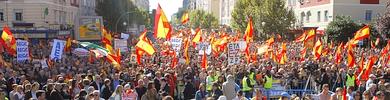 Las vctimas piden en la calle la derrota de ETA sin impunidad