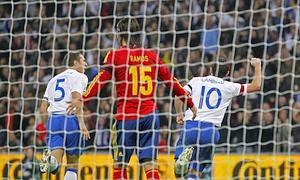 La flor de Capello frena a Espaa en Wembley