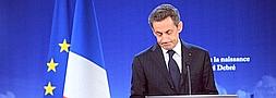 Sarkozy confa en superar la crisis con voluntad colectiva