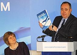 Salmond niega que el referndum escocs inquiete a Espaa