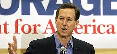 Santorum sube en las encuestas y preocupa a Obama