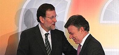 Santos a Rajoy: En Colombia no expropiamos