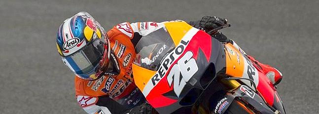 Pedrosa comienza mandando