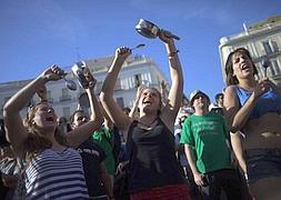 Un miembro del 15M detenido en Madrid en otro pulso a Interior