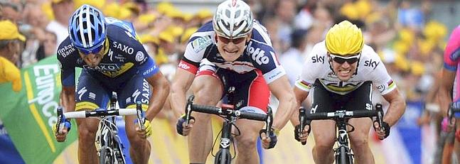 Greipel, en la nube de Armstrong