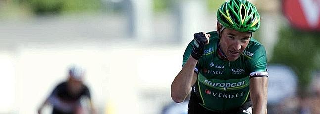 Voeckler vuelve a exhibirse en casa