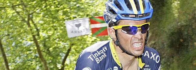 Contador: El ritmo ha sido muy fuerte y he tenido calambres