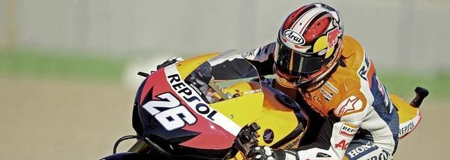 Pedrosa 'machaca' el rcord en Cheste