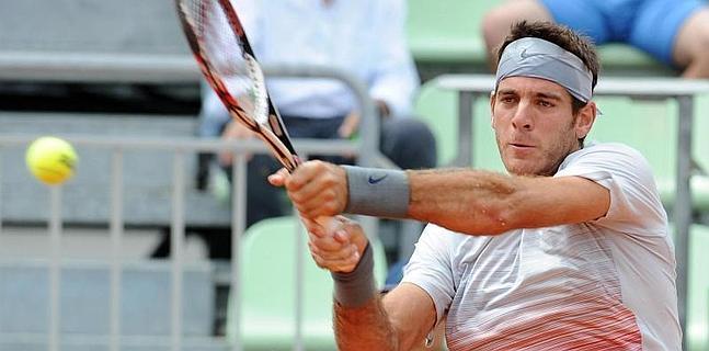 Del Potro ser baja en Roland Garros