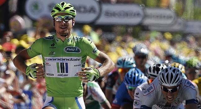 Sagan, a la quinta fue la vencida y gan 