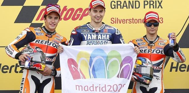 Lorenzo replica a Mrquez y triunfa en Silverstone