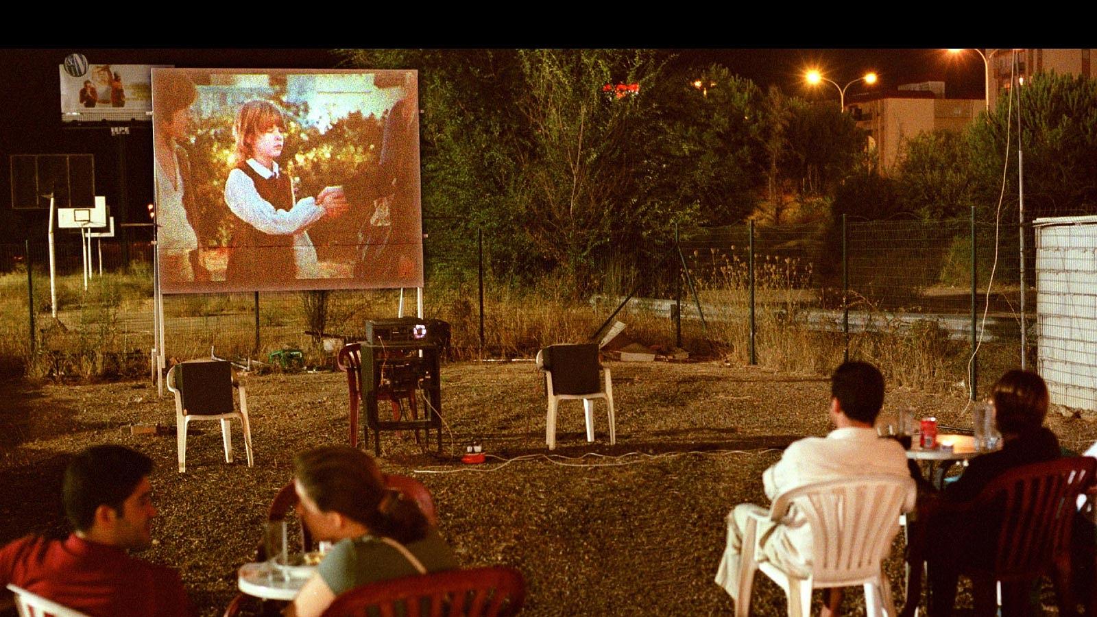 Cine de verano en el Club de Golf en 2001