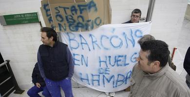 Los trabajadores de Barcons recurren a la huelga de hambre