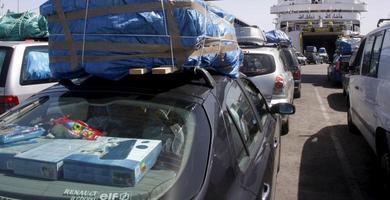 Normalidad en el Puerto de Algeciras en la Operacin Paso del Estrecho