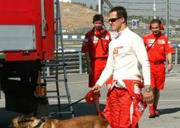 Schumacher ya est en Jerez