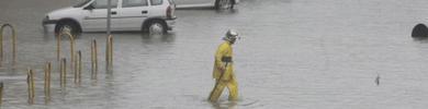 La tromba de agua se salda con un fallecido y ms de 40 intervenciones de Bomberos