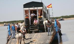 Las dificultades del camino ponen a prueba a los romeros gaditanos