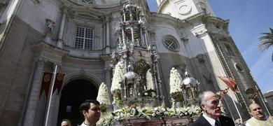 Sacramento por las calles de Cdiz